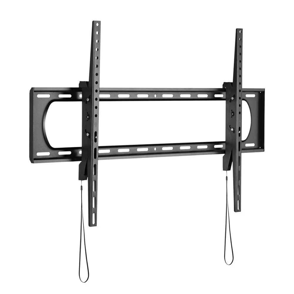 Vista frontal limpia del soporte de pared inclinable Argom ARG-BR-1351 para TV LCD/LED