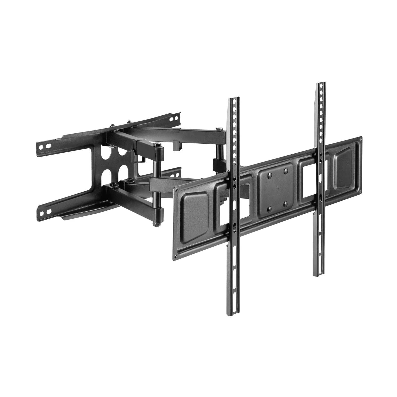 Vista angular frontal del soporte de pared Argom ARG-BR-1587 para TV LCD/LED