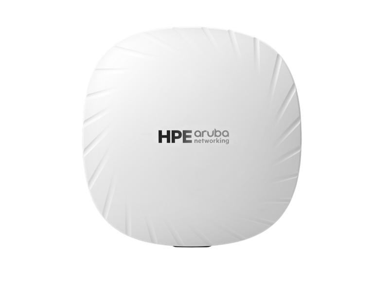 Vista frontal limpia del punto de acceso HPE Aruba Networking AP-515 (RW) Q9H62A