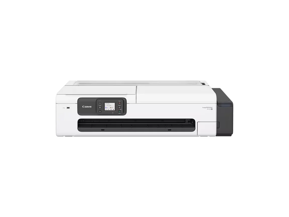 Vista principal oficial del plotter Canon imagePROGRAF TC-21M