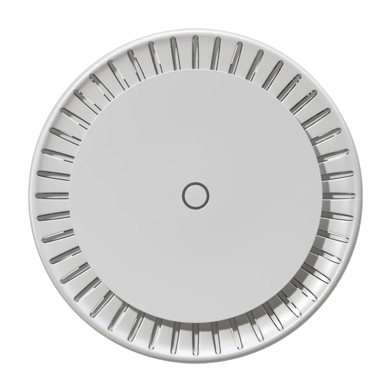 Vista frontal oficial del punto de acceso MikroTik cAP ax