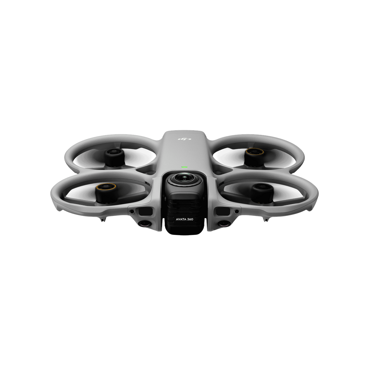 Vista angular limpia del dron DJI Avata 360