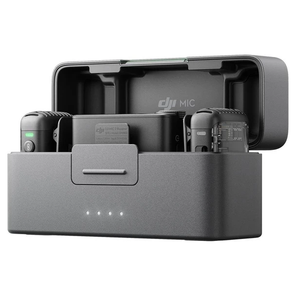 DJI Mic Mini 2 con dos transmisores y estuche de carga