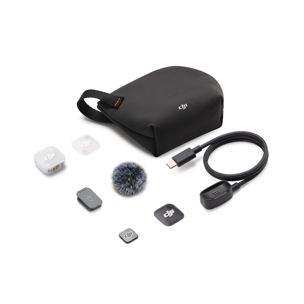 Vista limpia del transmisor DJI Mic Mini 2