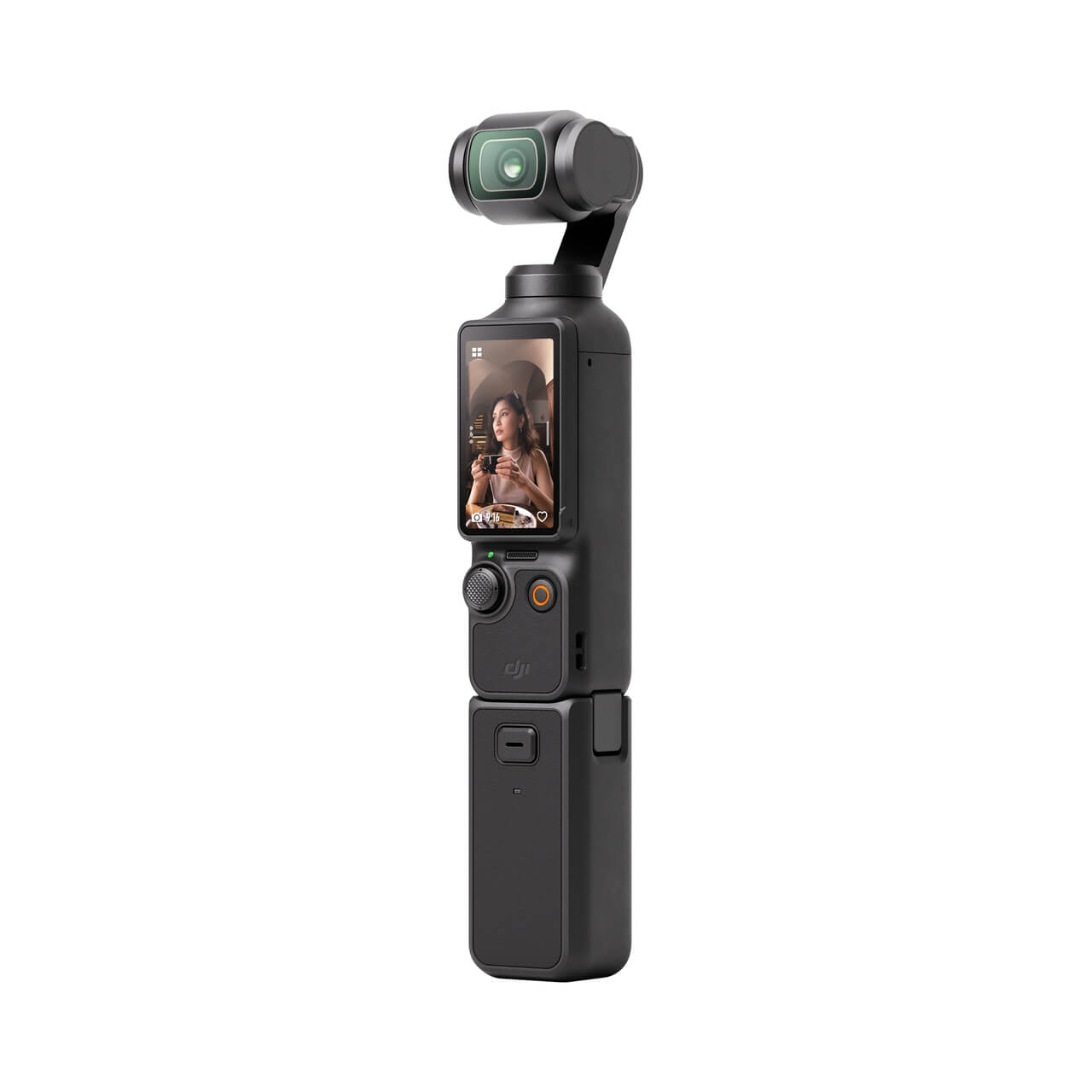 Vista limpia del cuerpo de cámara DJI Osmo Pocket 3