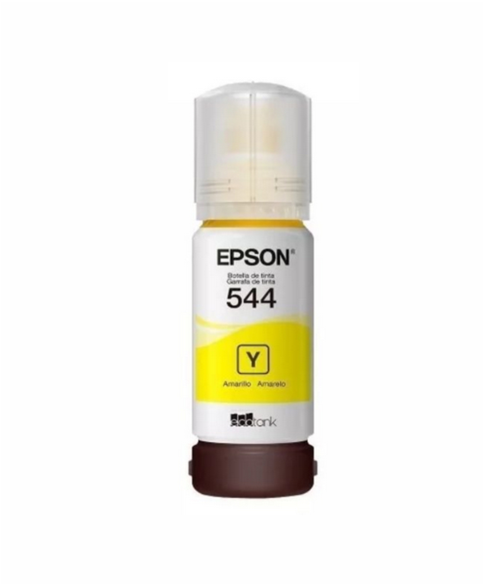 Botella limpia de tinta Epson T544 amarilla