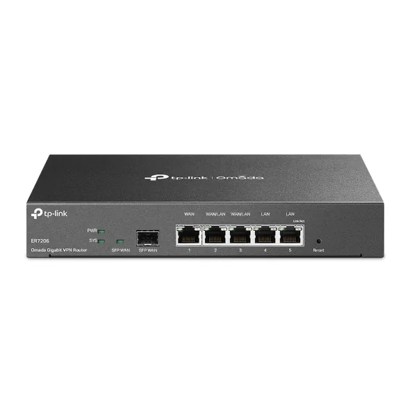 Vista oficial del router VPN TP-Link ER7206