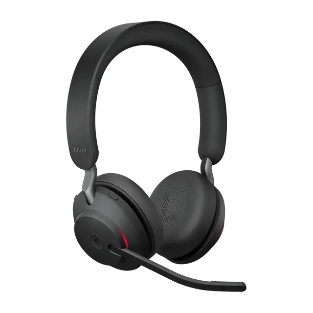 Vista oficial de Jabra Evolve2 65 USB-A Microsoft Teams Stereo negro