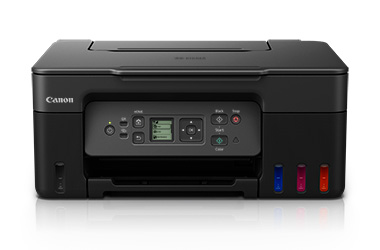 Vista frontal oficial de la multifuncional Canon PIXMA MegaTank G3170