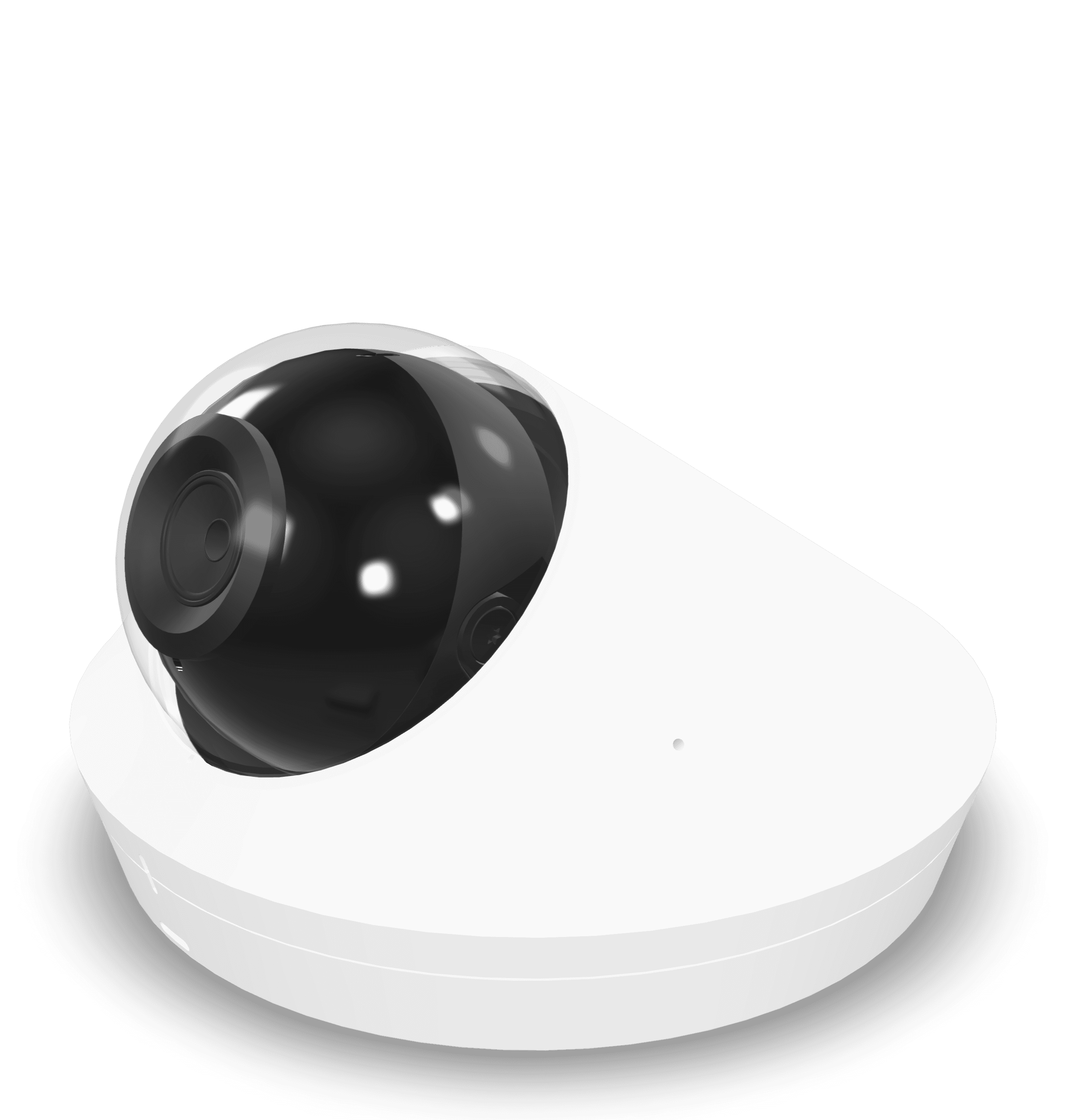 Vista aislada oficial de la cámara Ubiquiti G5 Dome UVC-G5-Dome