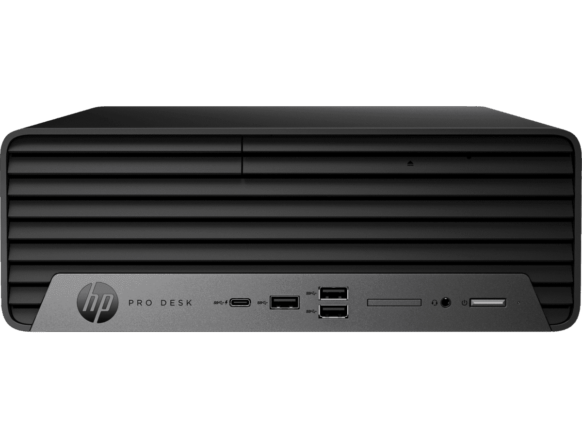 Vista frontal oficial del Desktop HP Pro 400 SFF G9 A03G9LA
