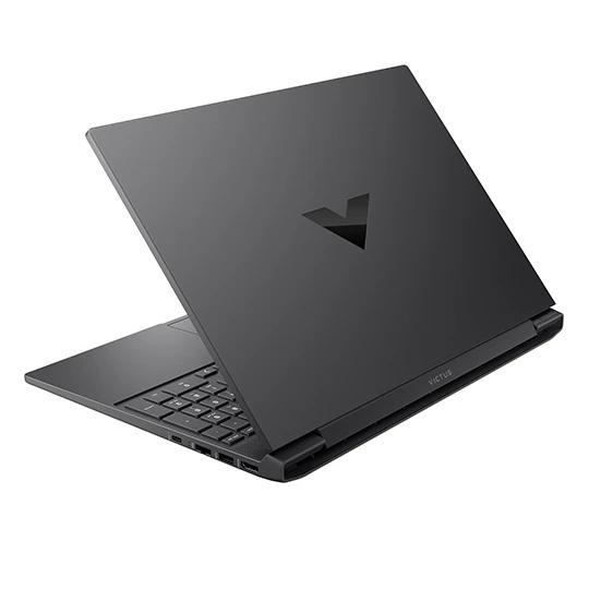 Vista angular limpia de la laptop HP Victus 15-fb3009la