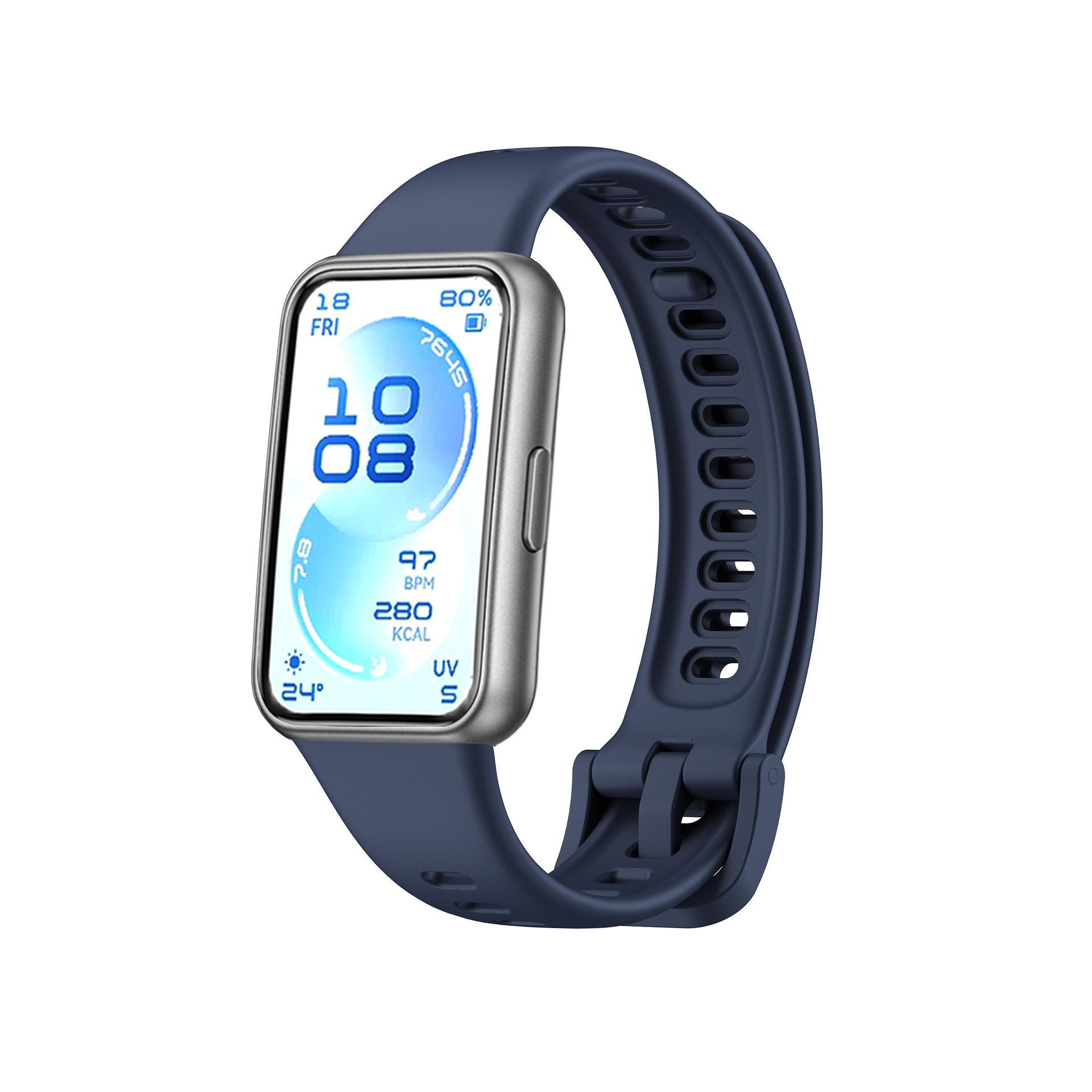 Vista limpia de la HUAWEI Band 11 Pro azul
