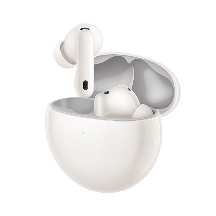 Vista limpia de los HUAWEI FreeBuds 7i blancos