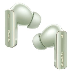 Vista limpia de los HUAWEI FreeBuds Pro 4 verdes