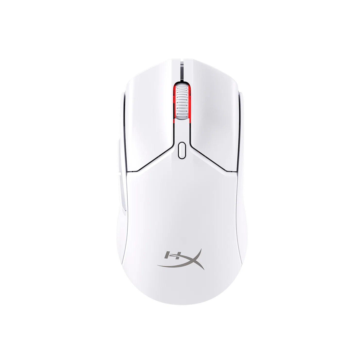 Vista oficial del mouse HyperX Pulsefire Haste 2 Mini Wireless White