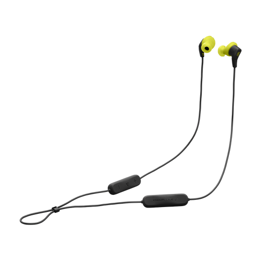 Vista principal de los audífonos deportivos JBL Endurance Run 3 Wireless Black / Lime