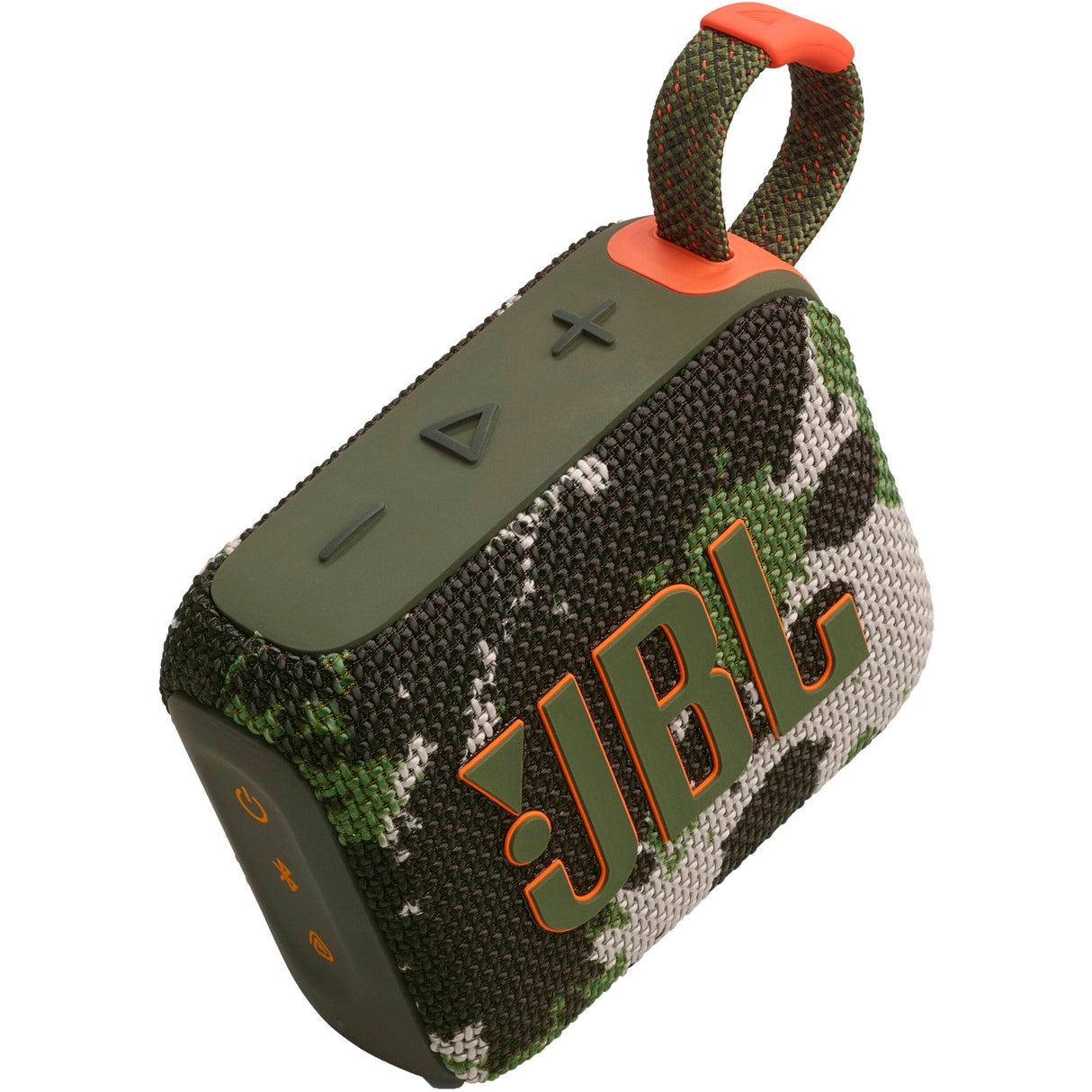 Vista frontal del parlante JBL Go 4 Squad