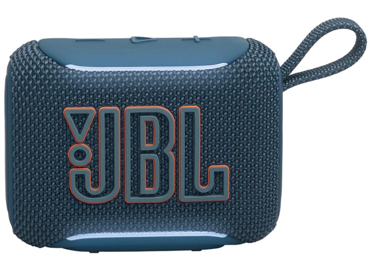 Vista frontal del parlante JBL Go 5 azul
