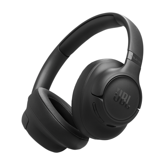 Vista principal de los audífonos inalámbricos JBL Tune 730BT negros