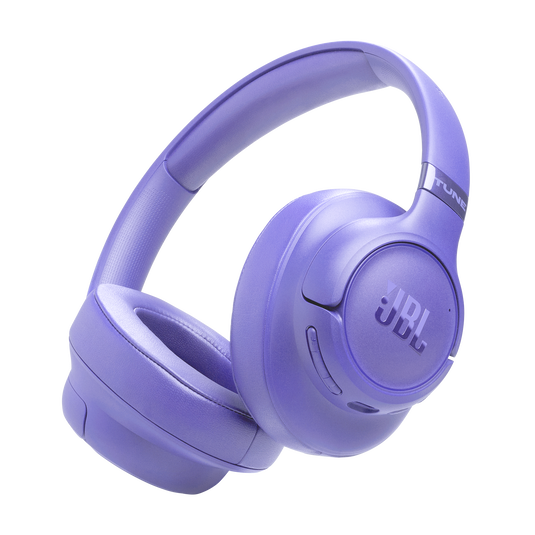 Vista angular de los audífonos JBL Tune 780NC azules