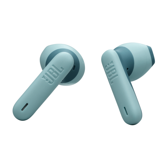 Vista principal de los audífonos JBL Vibe Flex 2 azul