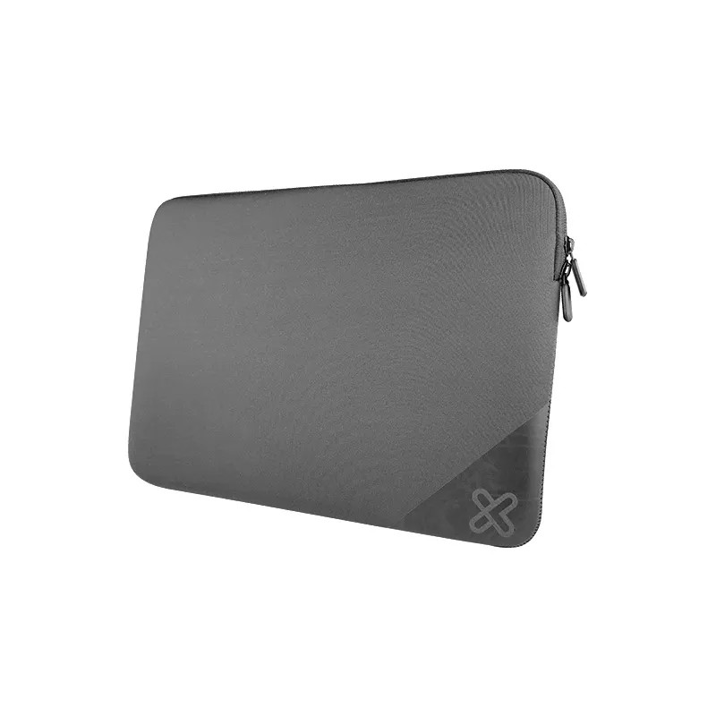 Vista frontal de la funda gris Klip Xtreme NeoActive KNS-120GR sobre fondo blanco