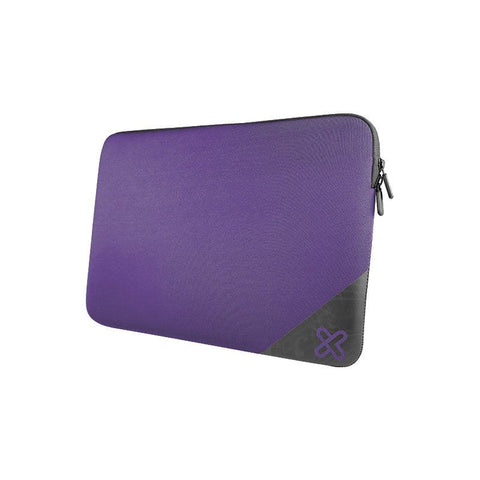 Vista frontal de la funda púrpura Klip Xtreme NeoActive KNS-120PR sobre fondo blanco