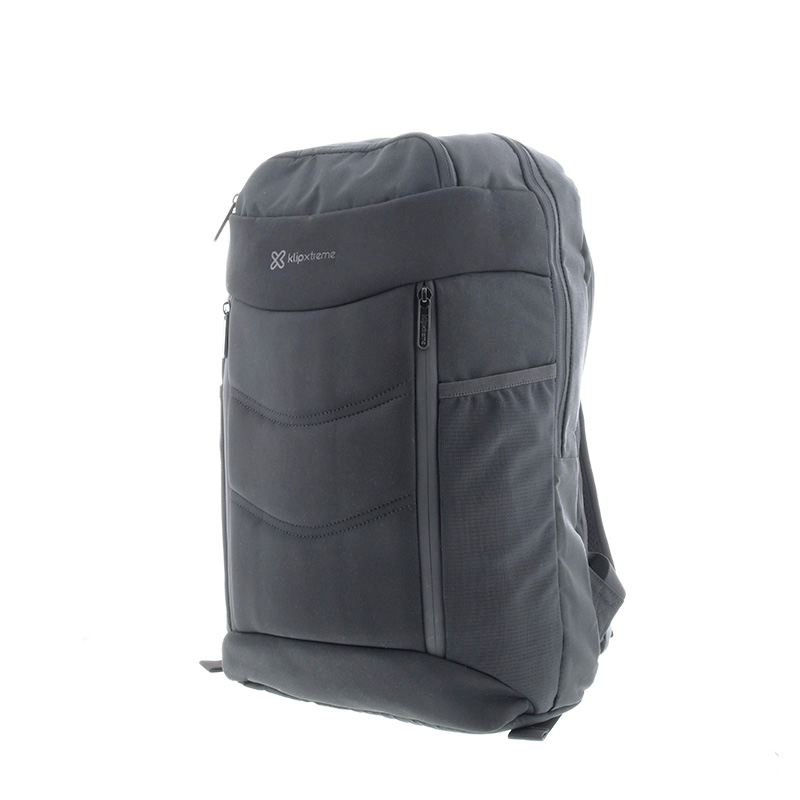 Mochila Klip Xtreme Pioneer KNB-583 gris oscuro sobre fondo blanco