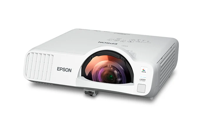 Vista oficial del proyector Epson PowerLite L210SF