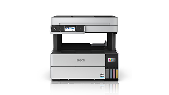 Vista frontal oficial de la multifuncional Epson EcoTank L6490 C11CJ88301