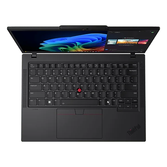 Vista abierta oficial de la familia Lenovo ThinkPad T14 Gen 6