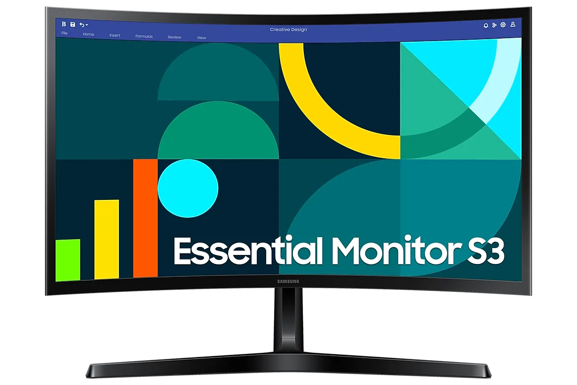 Imagen oficial de Samsung Essential Monitor S3 S36GD 24 pulgadas