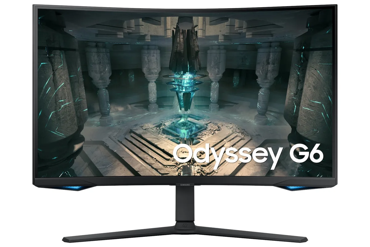 Imagen oficial de Samsung Odyssey G6 G65B 32 pulgadas