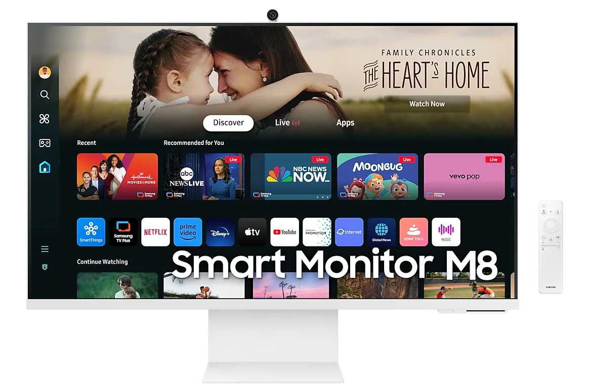 Imagen oficial de Samsung Smart Monitor M8 M80D 32 pulgadas