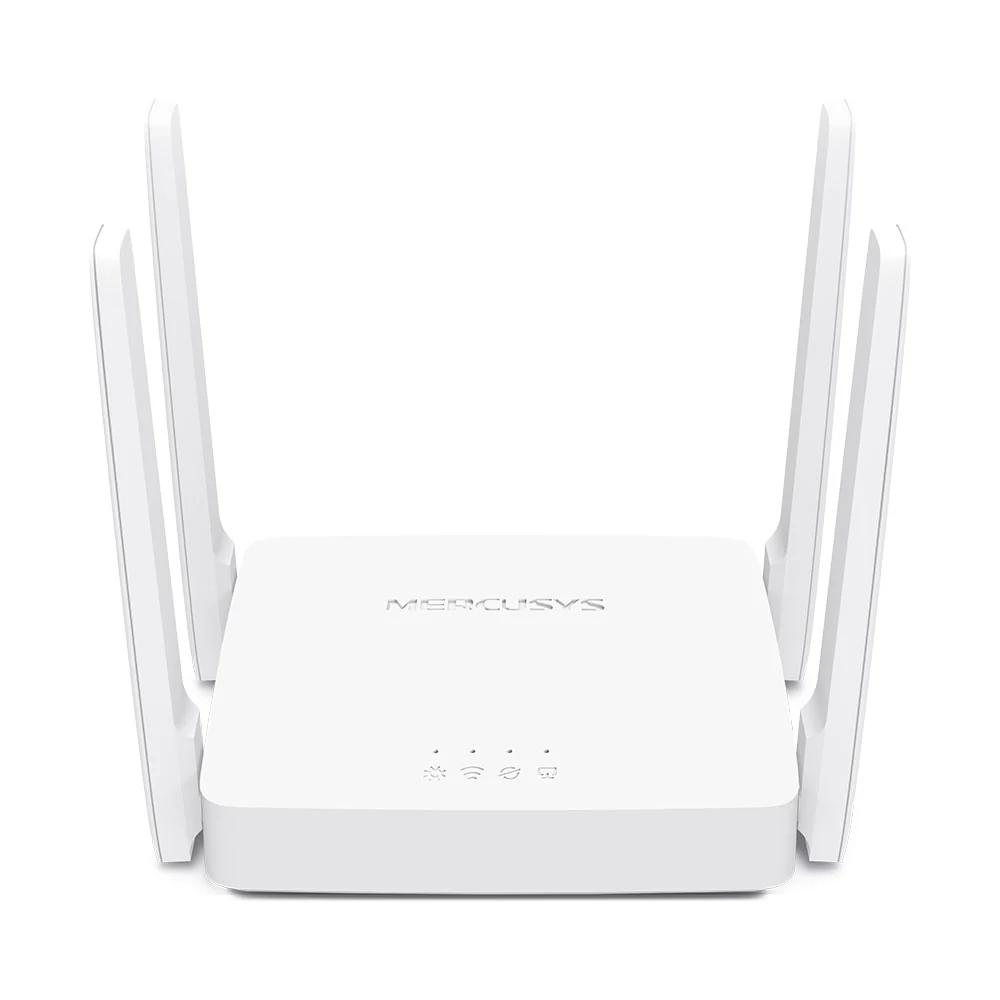 Vista oficial del router Wi‑Fi Mercusys AC10