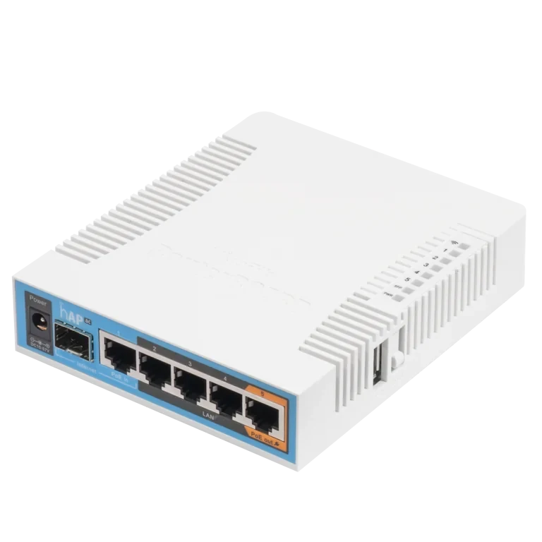 Vista oficial del MikroTik hAP ac RB962UiGS-5HacT2HnT