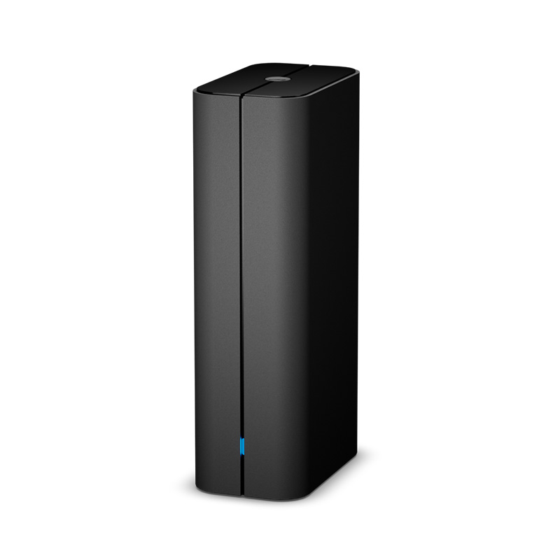Vista limpia de la familia de routers Nexxt Home Bolt AX3000 Plus