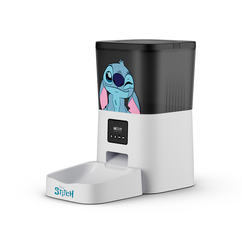 Vista limpia del dispensador inteligente Nexxt Home Stitch Edition