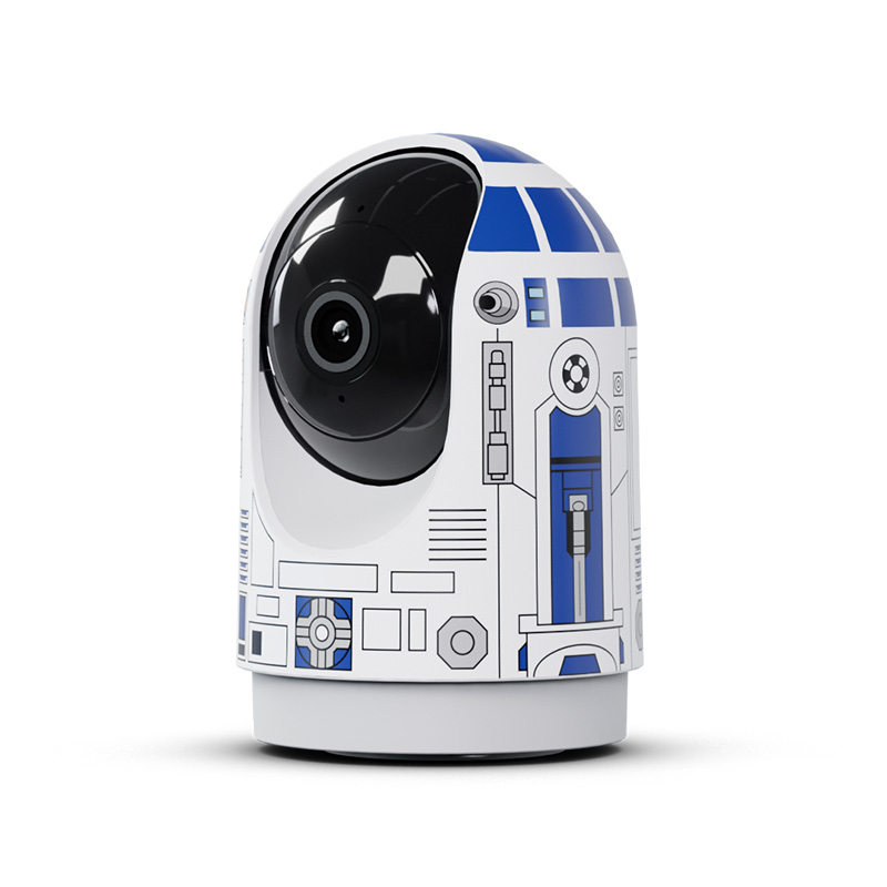 Vista limpia de la cámara PTZ inteligente Nexxt Home R2D2 Edition