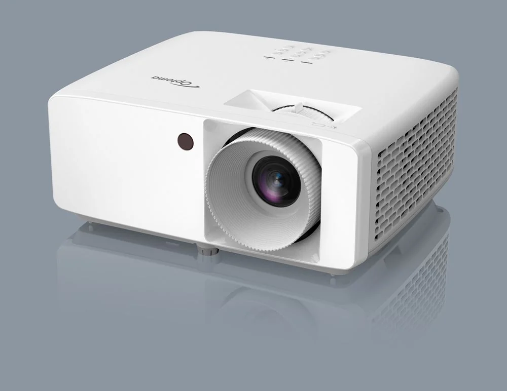 Vista oficial del proyector láser Optoma OPZ41W