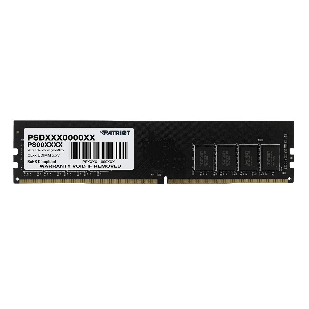 Imagen oficial de módulo Patriot Signature Line DDR4