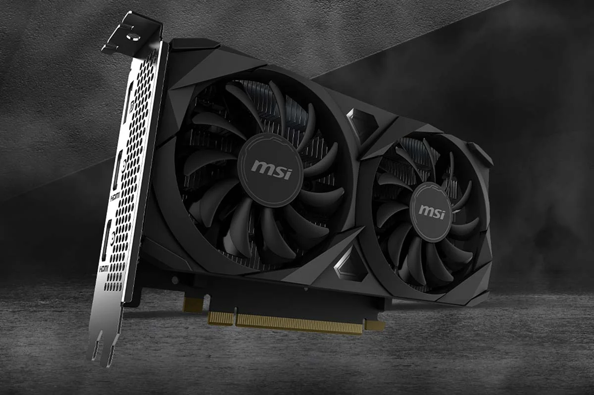 Imagen oficial MSI de GeForce RTX 3050 VENTUS 2X 6G OC