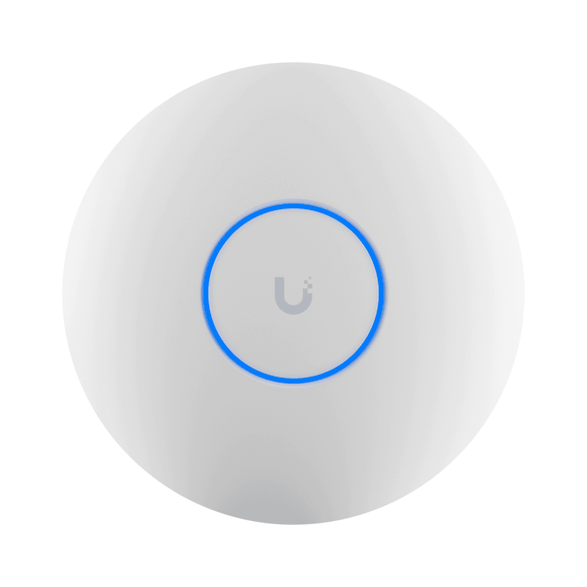 Vista frontal limpia de Ubiquiti UniFi U7 Long-Range