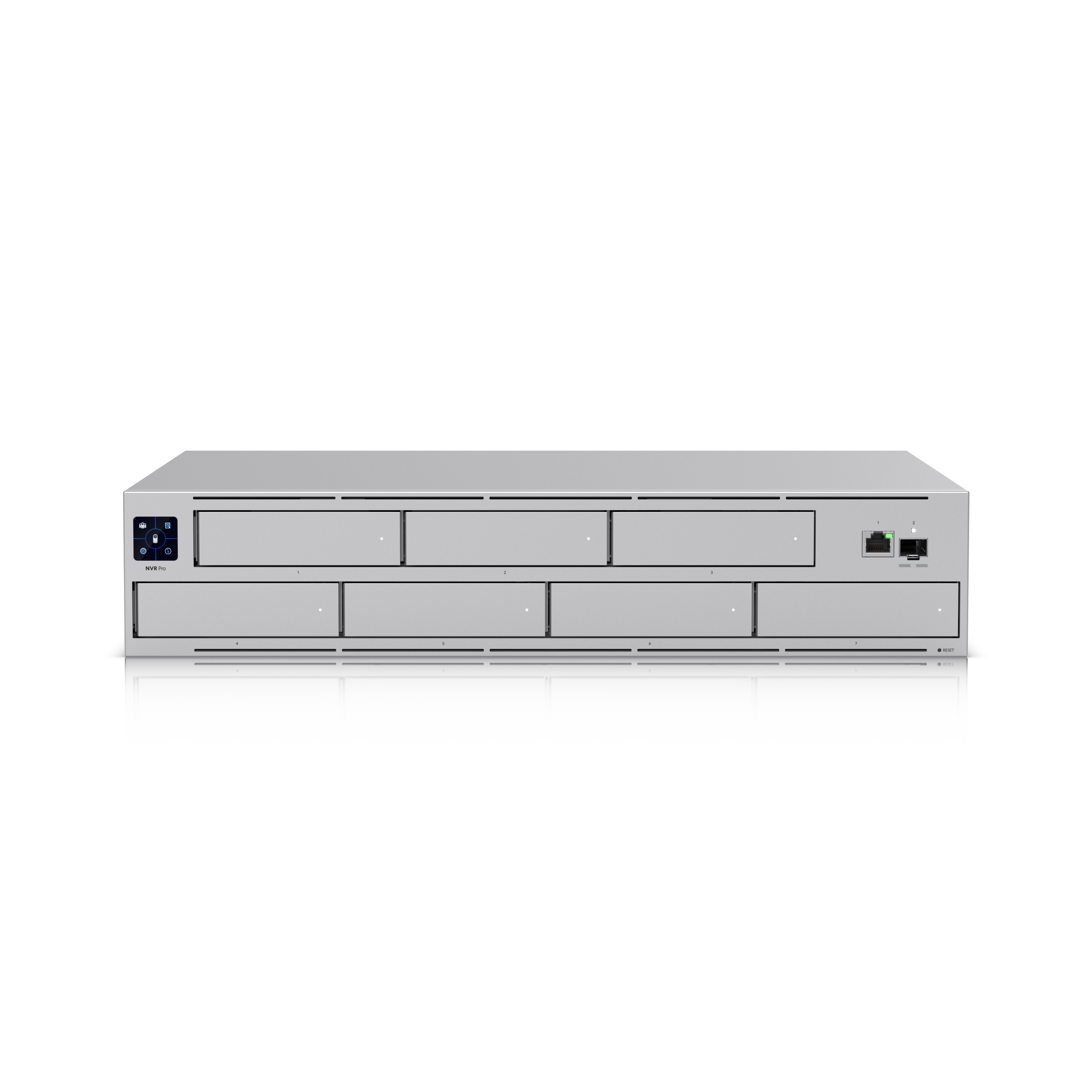 Vista principal limpia del Ubiquiti Network Video Recorder Pro UNVR-Pro