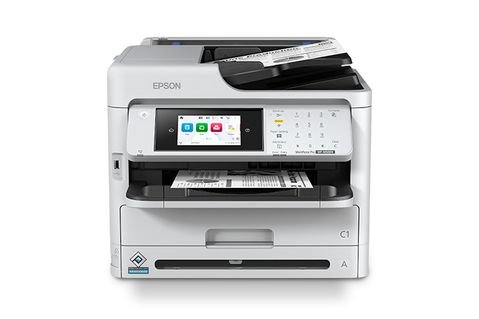 Vista frontal oficial de la multifuncional Epson WorkForce Pro WF-M5899 C11CK76301