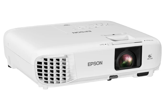 Vista oficial del proyector Epson PowerLite X49