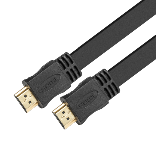 Vista oficial del cable HDMI plano Xtech XTC-406