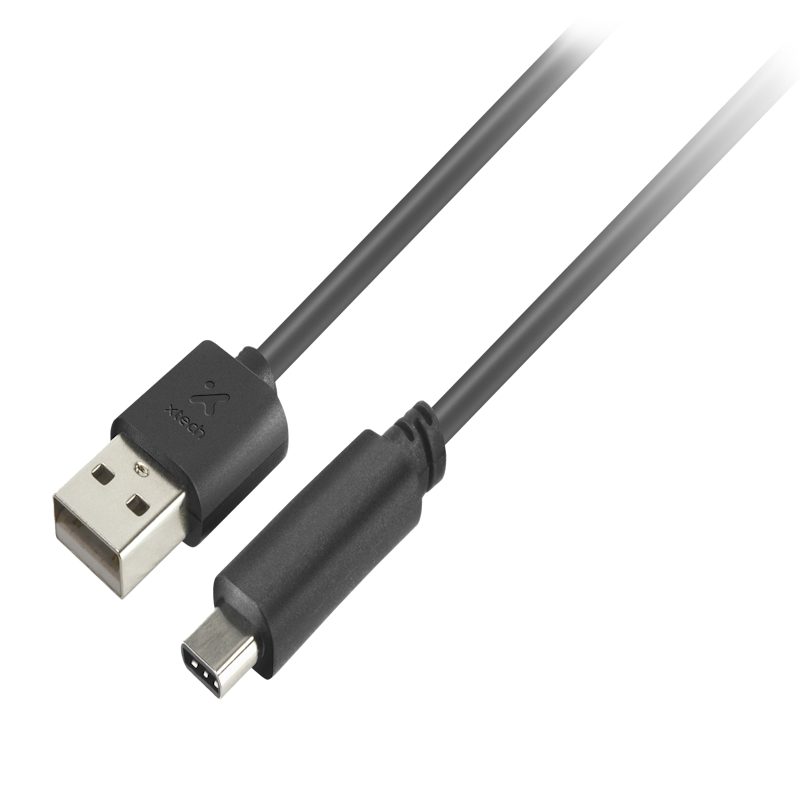 Vista oficial del cable Xtech XTC-510 USB-C a USB-A