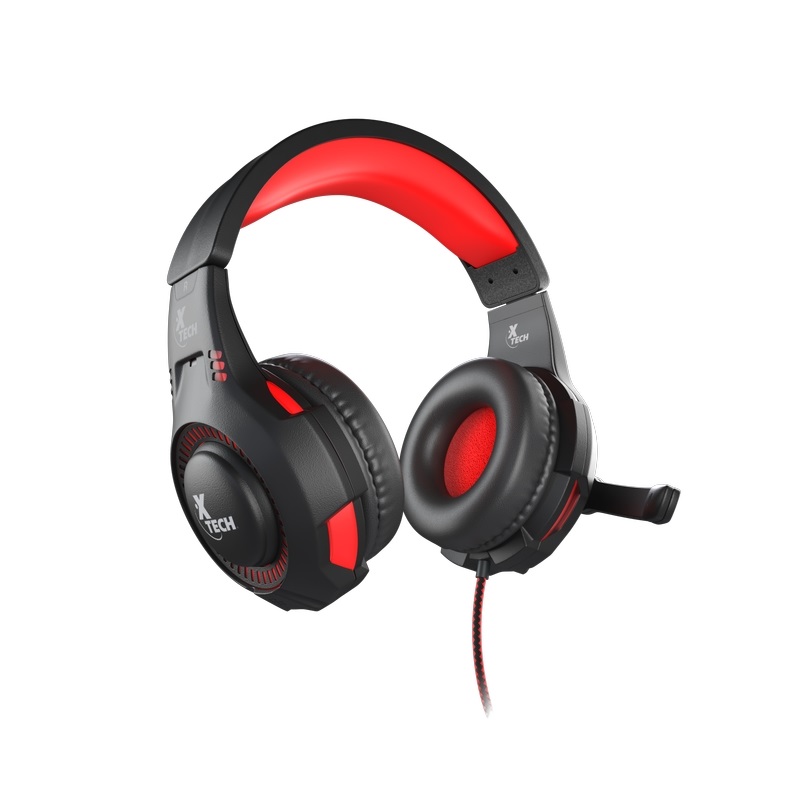 Vista limpia de los audífonos gaming Xtech XTH-541